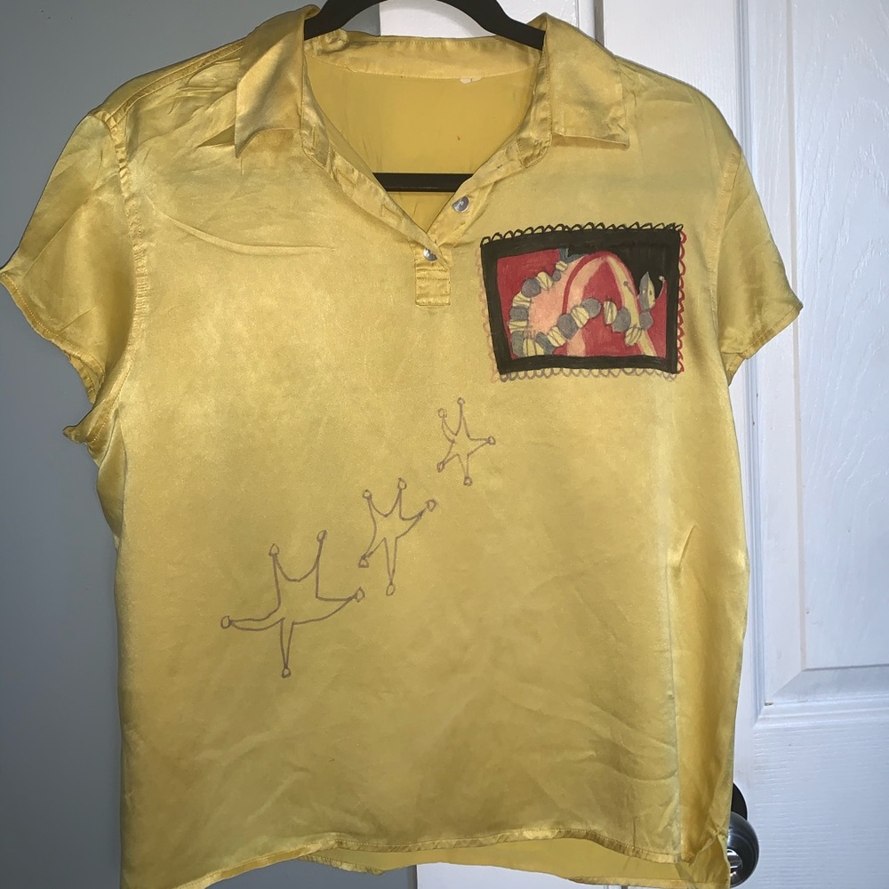 One of a Kind Silk Top